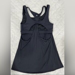 lululemon athletica Black Racerback Tank/sports bra combo